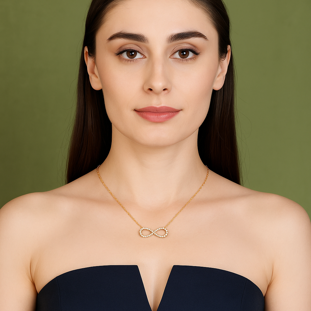 Infinity Pendant Premium Loved by Anushka Sharma