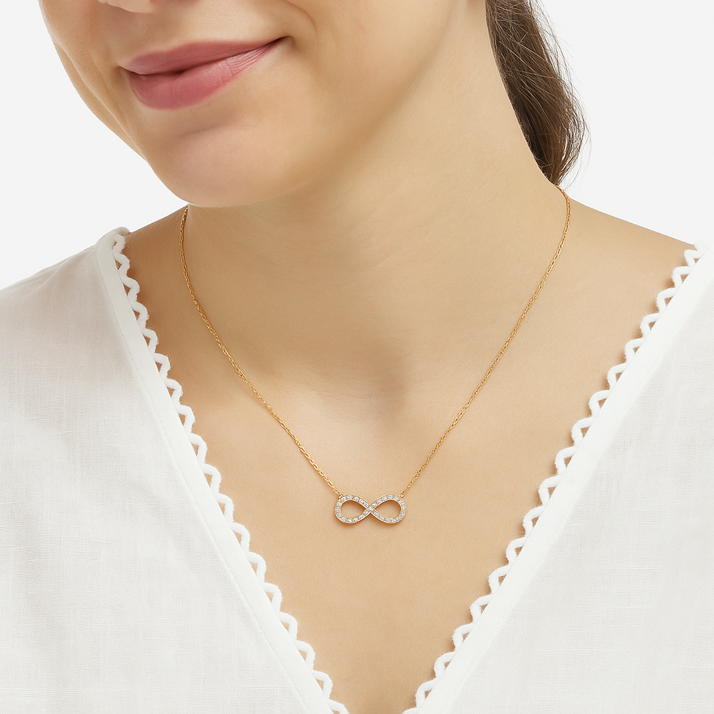Infinity Pendant Premium Loved by Anushka Sharma
