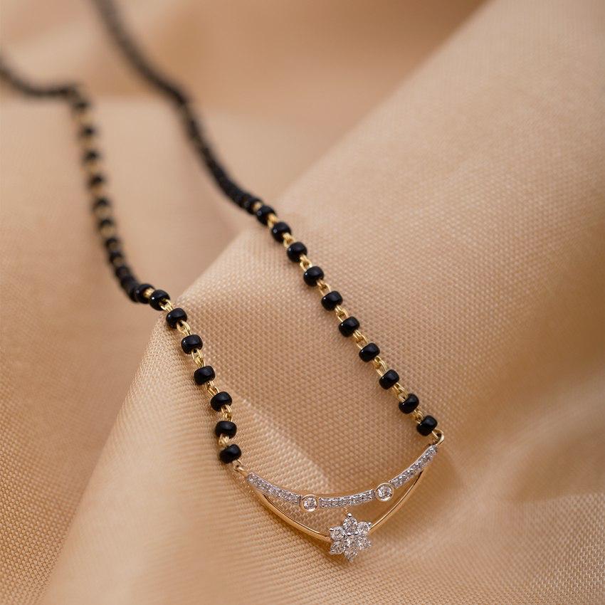 Half Moon  Mangalsutra
