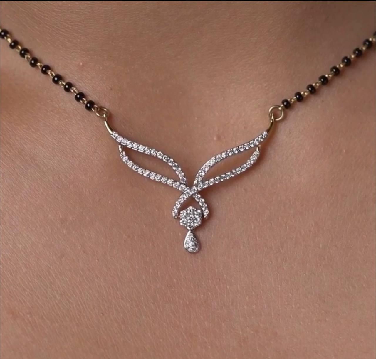 Double Infinity Mangalsutra