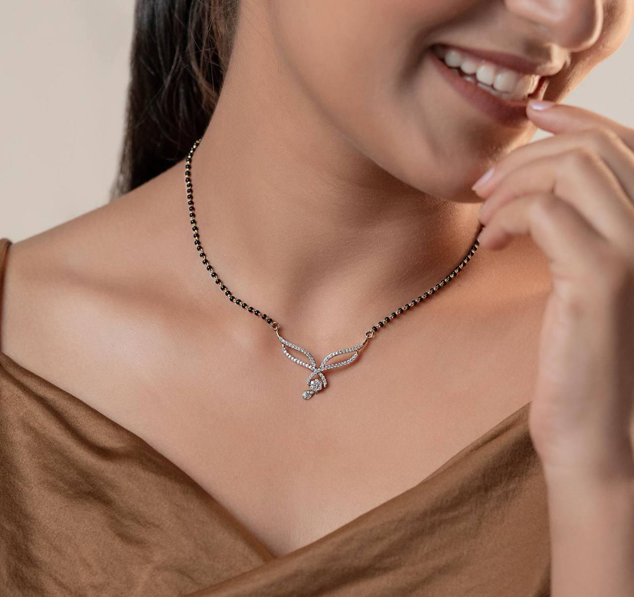 Double Infinity Mangalsutra