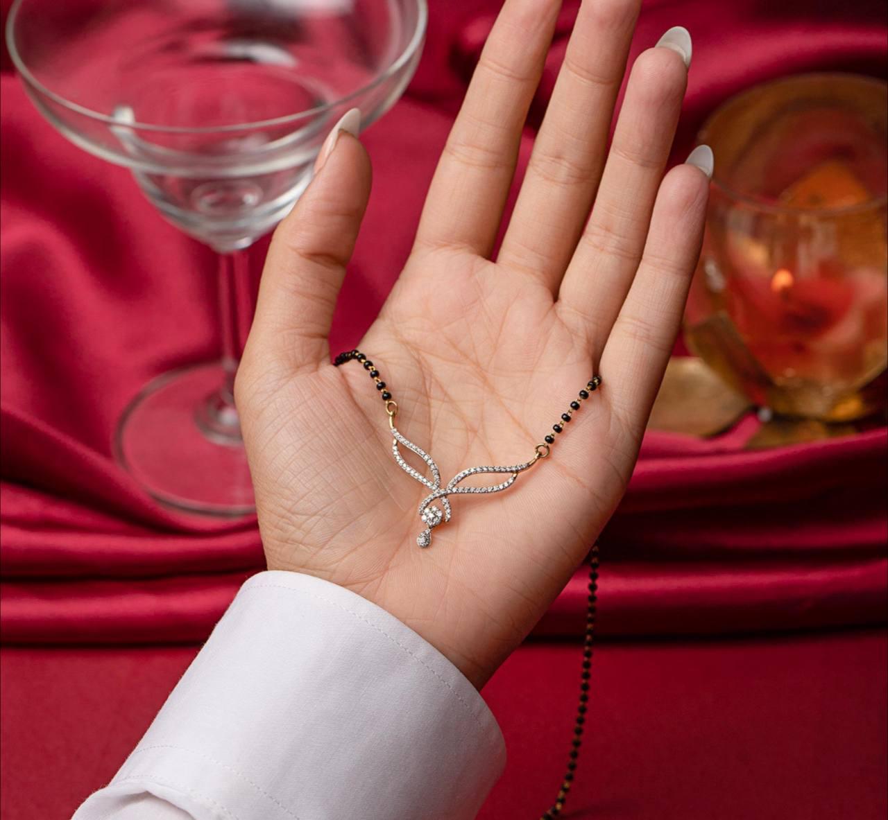 Double Infinity Mangalsutra