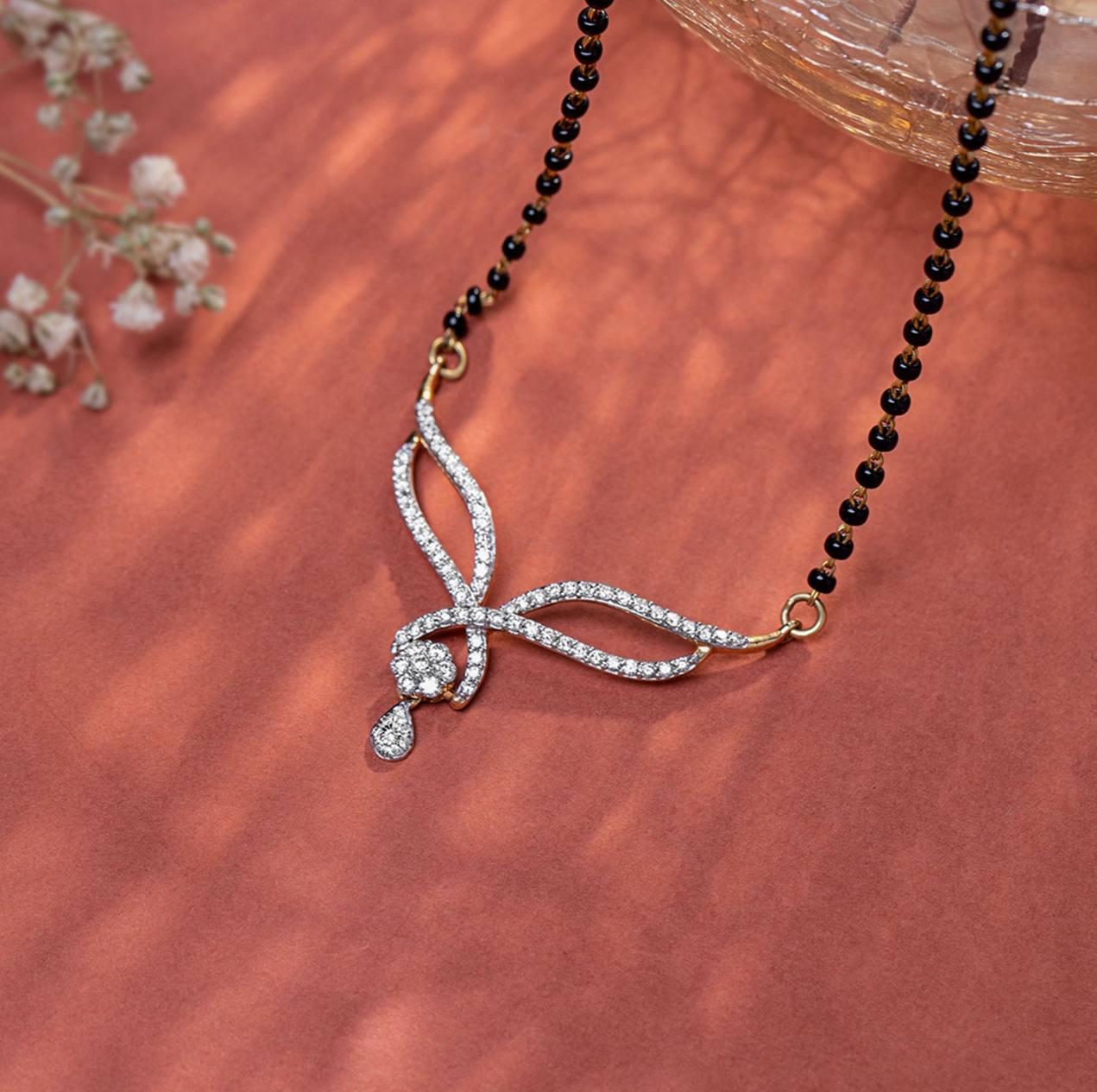 Double Infinity Mangalsutra