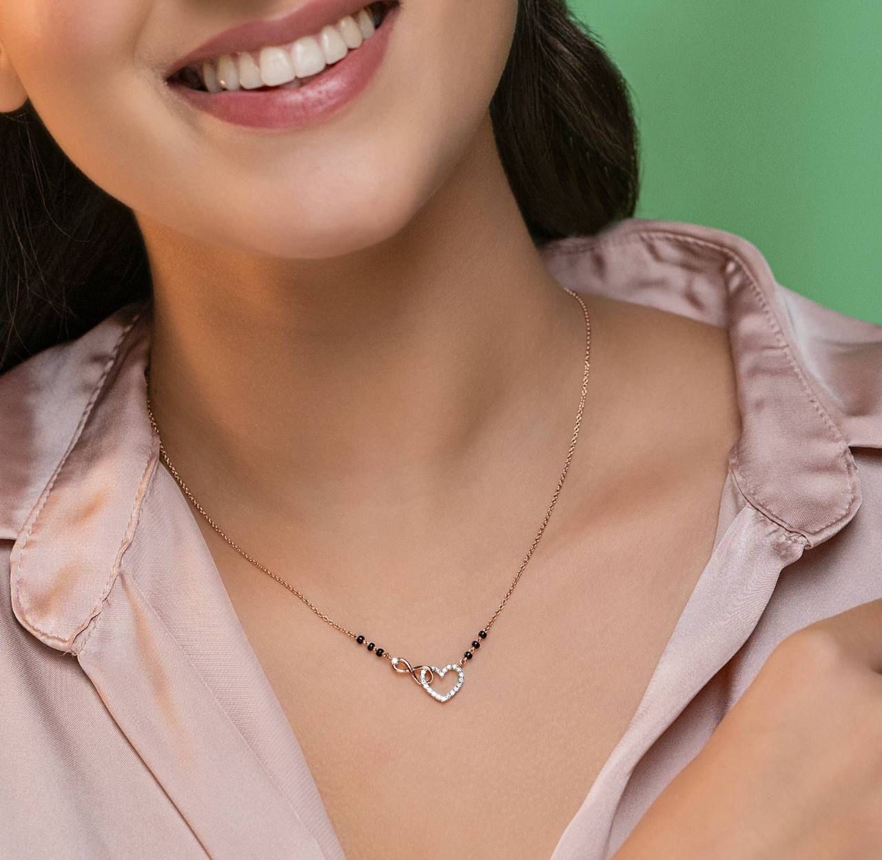 Heart Love Mangalsutra