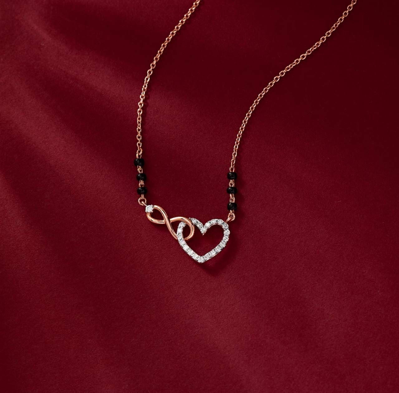 Heart Love Mangalsutra
